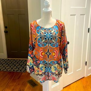 Silk Johnny Was Tunic - M